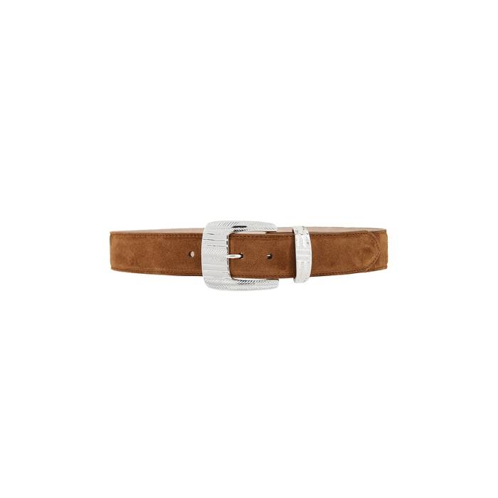L\u0027agence 【 Aya Western Engraved Belt Women Cognac 】 ウェスタン 三尺帯 レディース