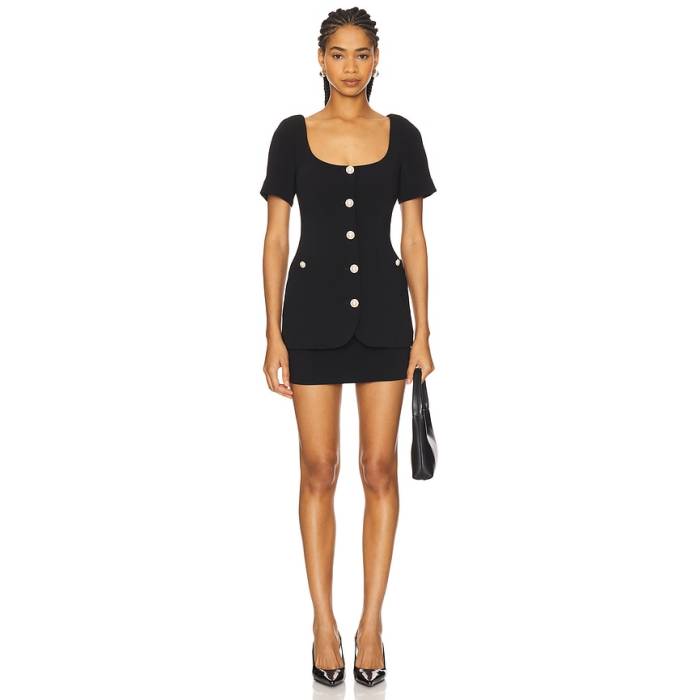 Lovers And Friends 【 Clifton Mini Dress Women Black 】 御召しもの レディース 黒いこと 黒いこと