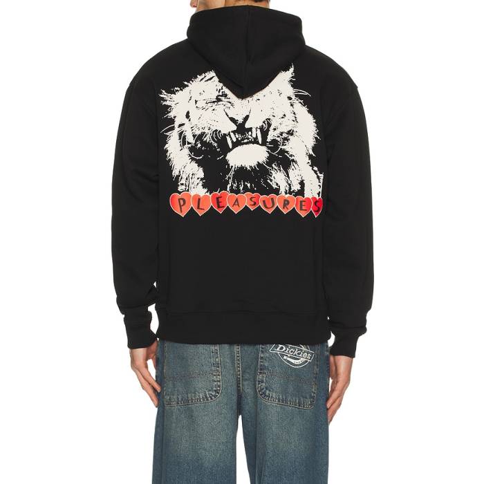 プレジャーズ Pleasures 【 Grin Hoodie Men Black 】 フーディー パーカー メンズ 黒色 ブラック|スニケス