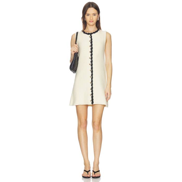 Ciao Lucia 【 Lalia Dress Women Ivory 】 御召しもの レディース 象牙色