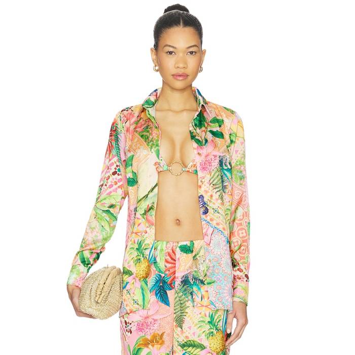ルリファマ Luli Fama 【 Blouse Women Multicolor 】 レディース