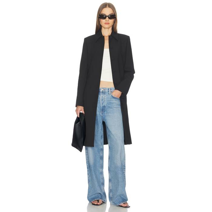 Srg 【 Luna Coat Women Black 】 レディース 黒いこと 黒いこと