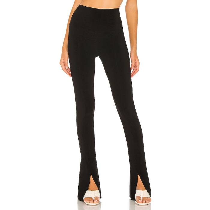 Norma Kamali 【 X Lifestyle Spat Legging Women Black 】 生活スタイル レディース 黒いこと 黒いこと