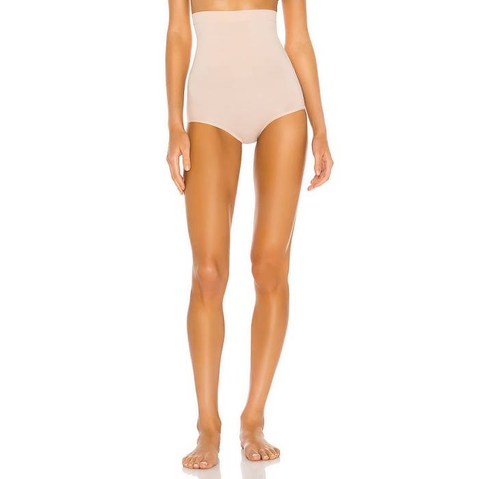 渡り間クス Spanx 【 Sculptu2122 Seamless Power High-Waisted Brief Women Soft Nude 】 Power 力強さ レディース