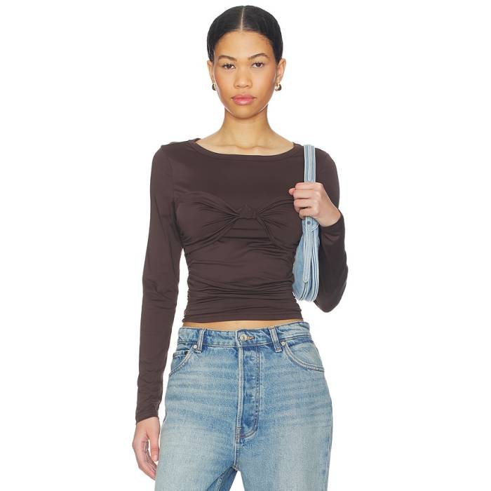 ライオネス Lioness 【 Midnight Long Sleeve Top Women Chocolate 】 Sleeve スリーブ レディース
