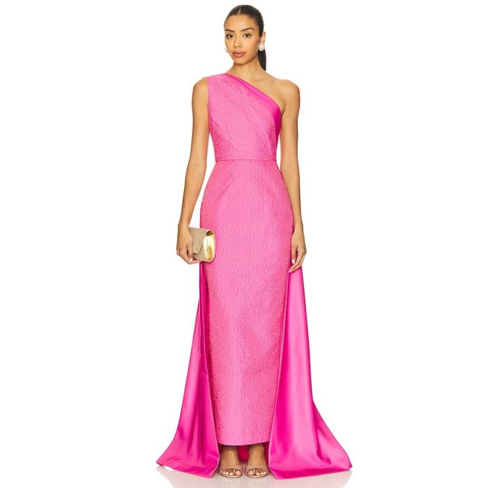 Sau Lee 【 Joslin Gown Women Fuchsia 】 レディース
