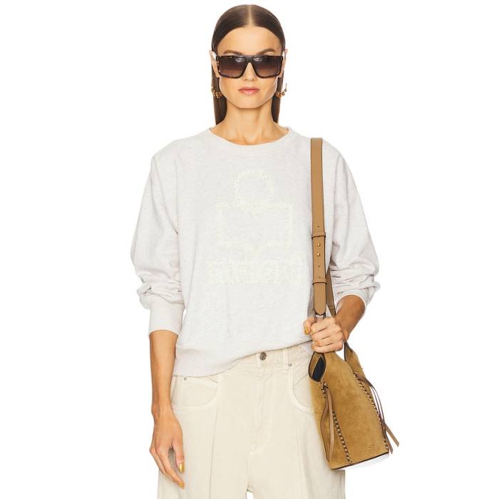 Isabel Marant Etoile 【 Mobyli Sweatshirt Women Ecru 】 スウェット トレーナー レディース｜スニケス 99,100円