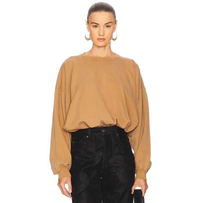 Isabel Marant Etoile 【 Sauria Sweatshirt Women Caramel 】 汗水 調教師 レディース