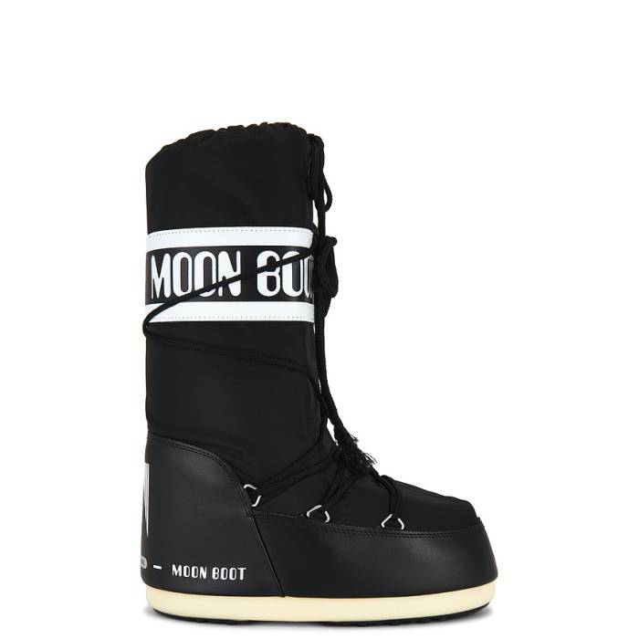 お月さまブーツ Moon Boot 【 Icon Nylon Boot Men Black 】 アイコン ナイロン ブーツ メンズ 黒いこと 黒いこと