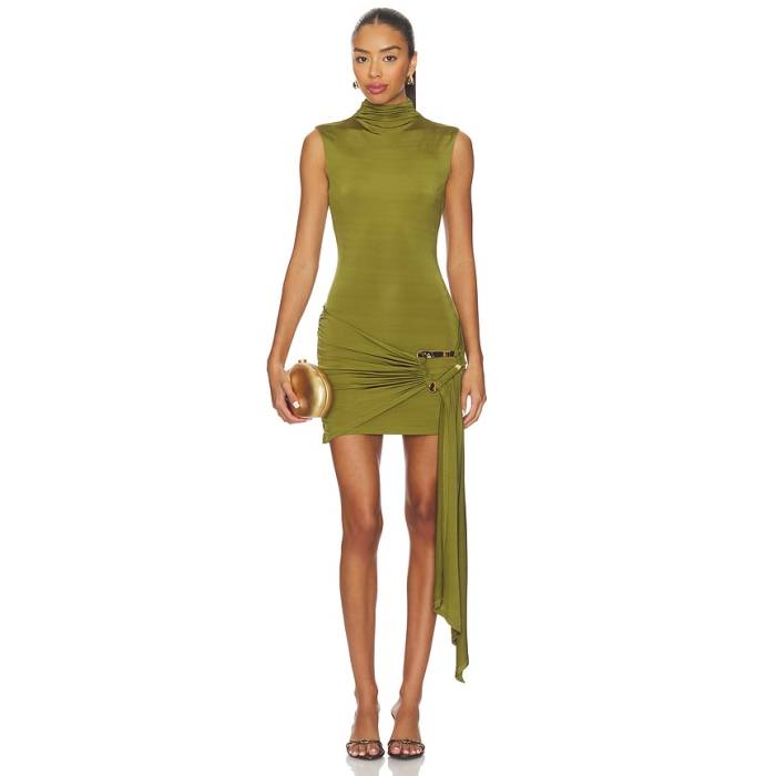 Lovers And Friends 【 Darcy Mini Dress Women Olive Green 】 ドレス レディース olive オリーブ green 緑・グリーン｜スニケス