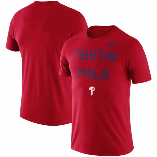 激安特価 楽天市場 ナイキ Nike フィラデルフィア フィリーズ Tシャツ 赤 レッド Fightin Red Nike Mlb Phils Local Phrase Tshirt メンズファッション トップス Tシャツ カットソー スニケス 売り切れ必至 Www Qatarballoonfestival Com