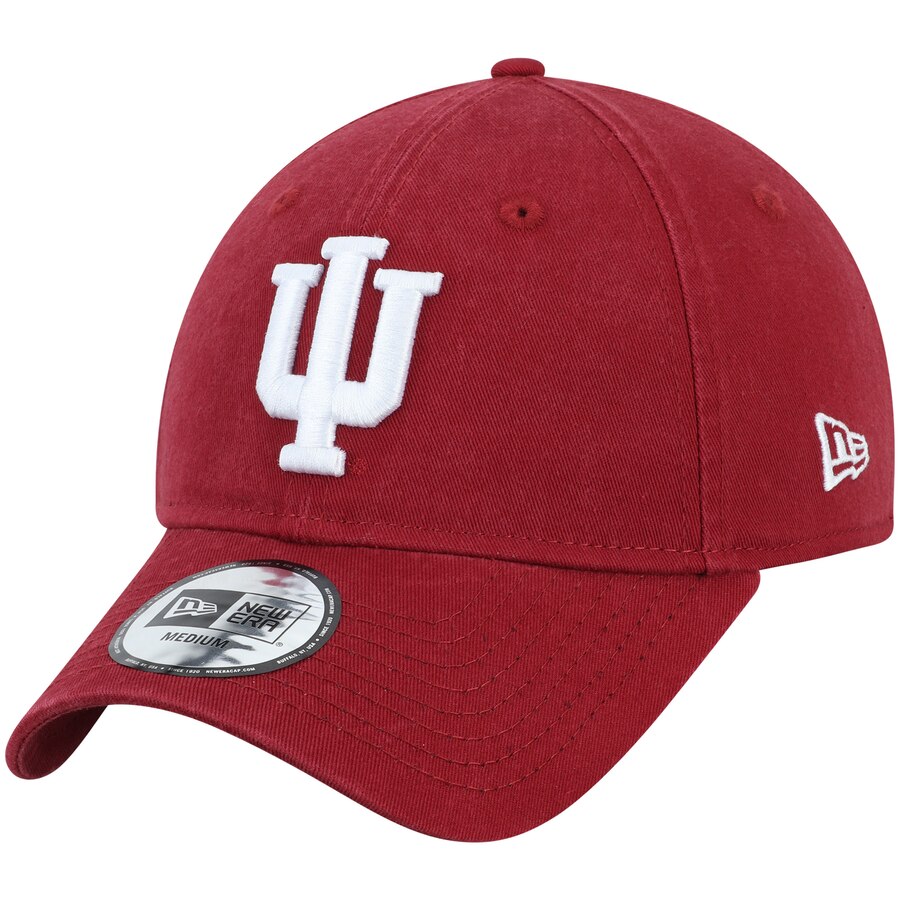 インディアナ コア アディダスオリジナルス New ジュニア Indiana Hoosiers ニューエラ レブロン Era Core Fit 49forty Fitted Hat Crimson バッグ キャップ 帽子 メンズキャップ 送料無料 スニーカーケース 店スポーツブランド カジュアル ファッション キャップ