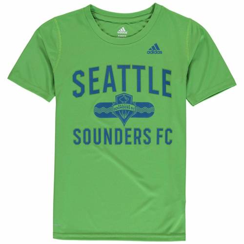 アディダス Adidas シアトル サウンダーズ 孺子入用 セーター グリーン 翠色 Green Adidas Youth Sprint Climalite Tshirt Rave キッズ 赤ちゃん マタニティ トップス Tシャツ Double19productions Com