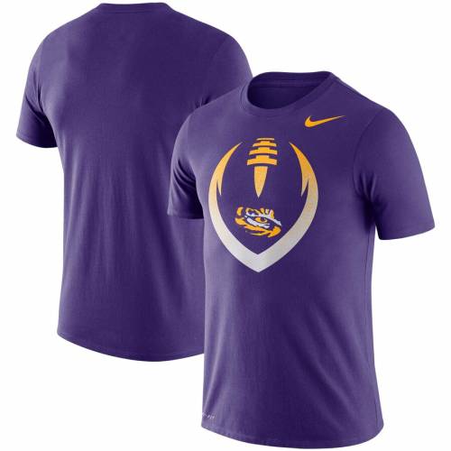 コンビニ受取対応商品 楽天市場 ナイキ Nike ルイジアナステイト タイガース アイコン パフォーマンス Tシャツ 紫 パープル ファイティングタイガース Purple Nike Football Icon Performance Tshirt メンズファッション トップ スニケス 正規品 Www