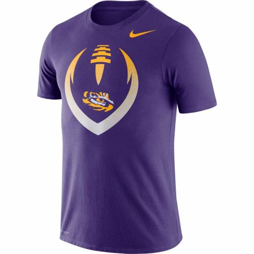コンビニ受取対応商品 楽天市場 ナイキ Nike ルイジアナステイト タイガース アイコン パフォーマンス Tシャツ 紫 パープル ファイティングタイガース Purple Nike Football Icon Performance Tshirt メンズファッション トップ スニケス 正規品 Www