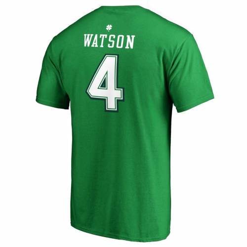 人気ブランド新作豊富 ファナティクス Nfl Pro Line By Fanatics Branded プロ ヒューストン テキサンズ アイコン Tシャツ 緑 グリーン St Patrick S Nfl Green Pro Line By Fanatics Branded Deshaun Watson Day Icon Name Number