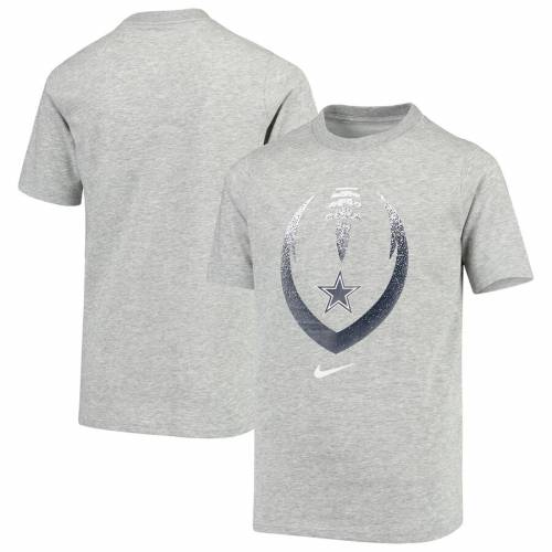 ナイキ Nike ダラス Cowboys チャコール カウボーイズ 子供用 アイコン Tシャツ チャコール トップス Nike Dallas Cowboys Youth Icon Tshirt Heathered Charcoal キッズ ベビー マタニティ トップス Tシャツ スニケススポーツブランド カジュアル ファッション