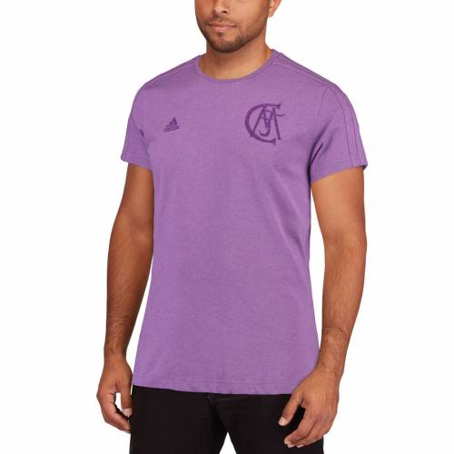 Tシャツ カットソー 見事な創造力 Madrid Real Adidas Purple パープル 紫 Tシャツ ロゴ レアル アディダス Adidas アディダス Logo カットソー Tシャツ トップス メンズファッション Tshirt Www Finansalymm Com