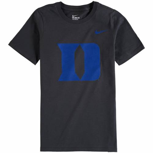 大注目 ナイキ Nike デューク 青色 ブルー デビルス 子供用 ロゴ Tシャツ ブルーデビルス Nike Youth Cotton Logo Tshirt Anthracite キッズ ベビー マタニティ トップス Tシャツ スニケス 超人気 Ridecore Co