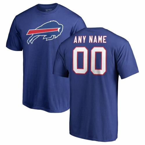 値引きする ファナティクス Nfl Pro Line By Fanatics Branded プロ バッファロー ビルズ ロゴ Tシャツ Customized Item Nfl Pro Line By Fanatics Branded Any Name Number Logo Personalized Tshirt Royal メンズファッション