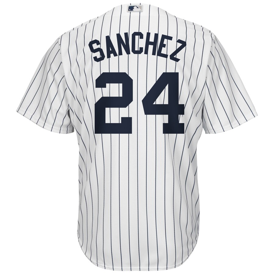 ヤンキース ジャージ マジェスティック クール OFFICIAL SANCHEZ 【 GARY NEW YANKEES YORK GARY  MAJESTIC COOL OFFICIAL BASE YANKEES HOME PLAYER JERSEY WHITE NAVY 】 スポーツ  アウトドア 野球 ソフトボール レプリカユニフォーム 送：スニーカーケース 店スポーツ ...