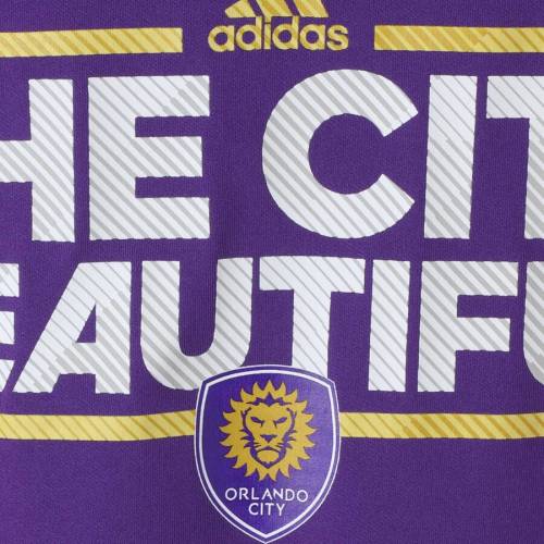 アディダス Adidas オーランド シティ 子供目当 ジャージ 紫 パープル Purple Adidas Youth Dassler City Nickname Tshirt キッズ 乳飲み子 マタニティ トップス Tシャツ Ceecia Com