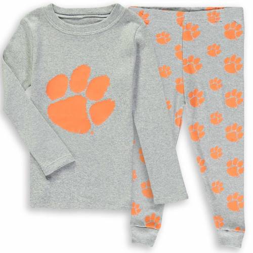 数量限定 楽天市場 アウタースタッフ Outerstuff クレムソン タイガース 男の子 女の子 子供用 スリーブ Tシャツ 灰色 グレー グレイ 長袖 Sleeve Gray Outerstuff Preschool Tshirt And Pants Sleep Set キッズ ベビー マ スニケス 安いそれに目立つ