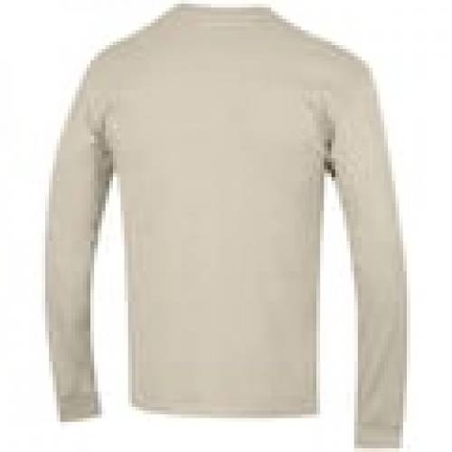 Champion ファッション スポーツブランド カジュアル スリーブ Tシャツ チャンピオン Heathered ノートルダム ファイティングアイリッシュ トップス Sleeve 長袖 チャンピオン Champion Tall Arch Distressed Tshirt Heathered Oatmeal メンズファッション