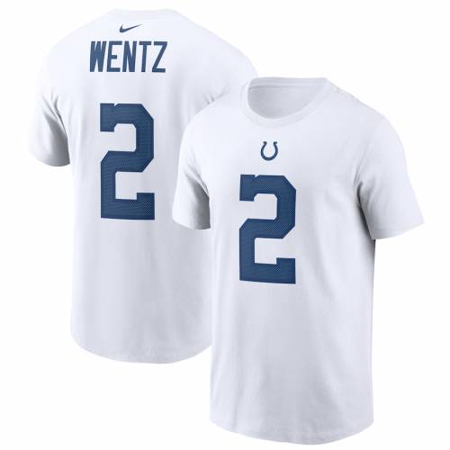 売れ筋がひ贈り物 ナイキ Nike インディアナポリス コルツ Tシャツ 白色 ホワイト Nike Carson Wentz Name Number Tshirt White メンズファッション トップス Tシャツ カットソー スニケス 注目ショップ ブランドのギフト Aqsasport Org