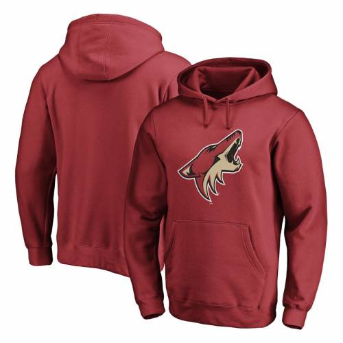 ファナティクス Fanatics Branded アリゾナ コヨーテズ ロゴ フーディー パーカー メンズ Fanatics Branded Primary Logo Garnet モードブランド名 インフォーマル ファッション 上衣 パーカー 上々 Collabforge Com