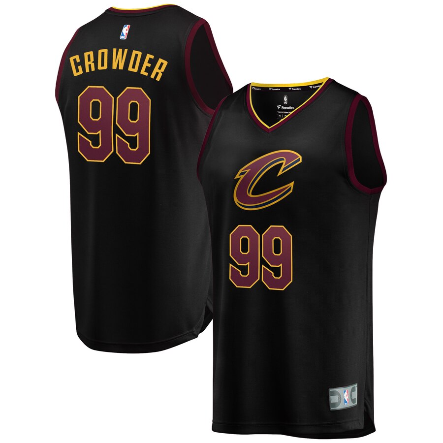 youth black cavs jersey