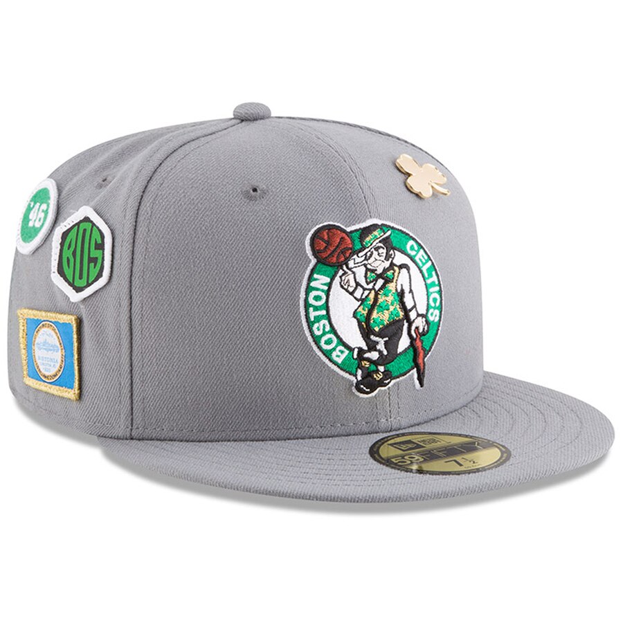 ニューエラ New Era ボストン セルティックス Boston Celtics ニューエラ キッズ 18 レブロン Draft 59fifty Fitted Hat Gray バッグ キャップ 帽子 メンズキャップ 送料無料 スニーカーケース 店スポーツブランド カジュアル ファッション キャップ ハット