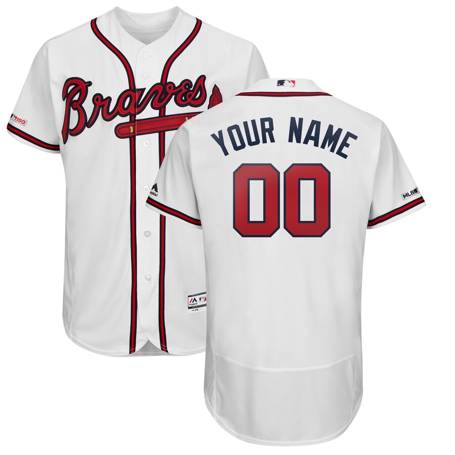 マジェスティック Majestic Braves ナイキ アトランタ ブレーブス オーセンティック コレクション スパイク ジャージ Atlanta Braves Road 19 Authentic Collection Flex Base Custom Jersey Gray White スポーツ アウトドア 野球 スニーカーケース 店スポーツ