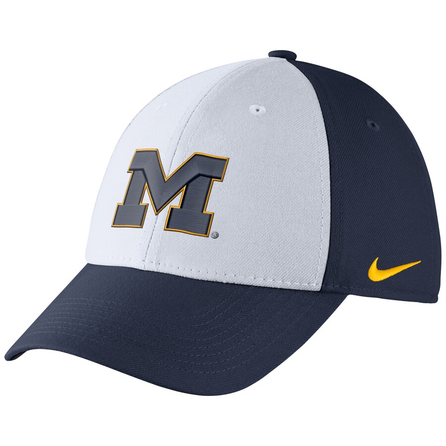 ナイキ Nike ミシガン スウッシュ スウォッシュ ミシガン パフォーマンス Swoosh Michigan Wolverines Performance Flex Hat White カイリー 人気 バッグ キャップ 帽子 メンズキャップ 送料無料 スニーカーケース 店 スポーツブランド ナイキ 最上の品質