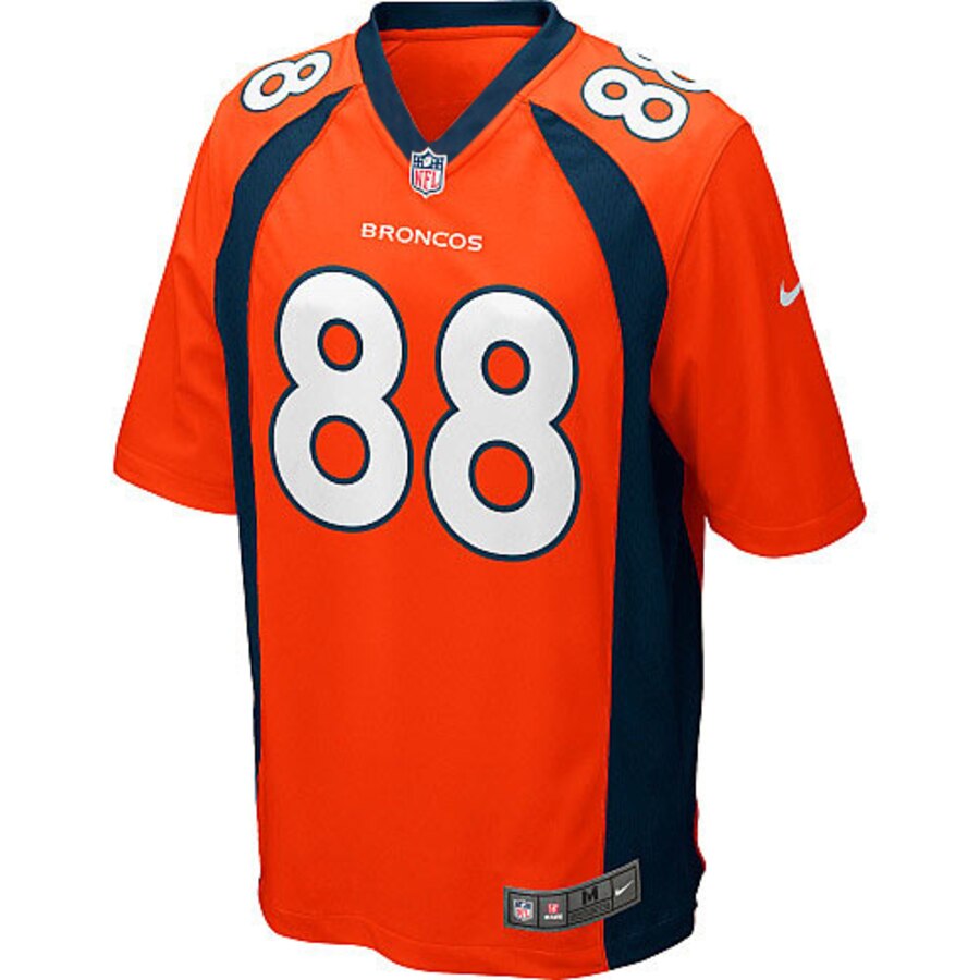 デンバー Tシャツ ジャージ ゲーム Nike ナイキ 子供用 ブロンコス ナイキ Game パーカー Demaryius Thomas Denver Broncos Youth Jersey White Orange スポーツ アウトドア アメリカンフットボール 送料無料 スニーカーケース 店スポーツブランド アメリカン