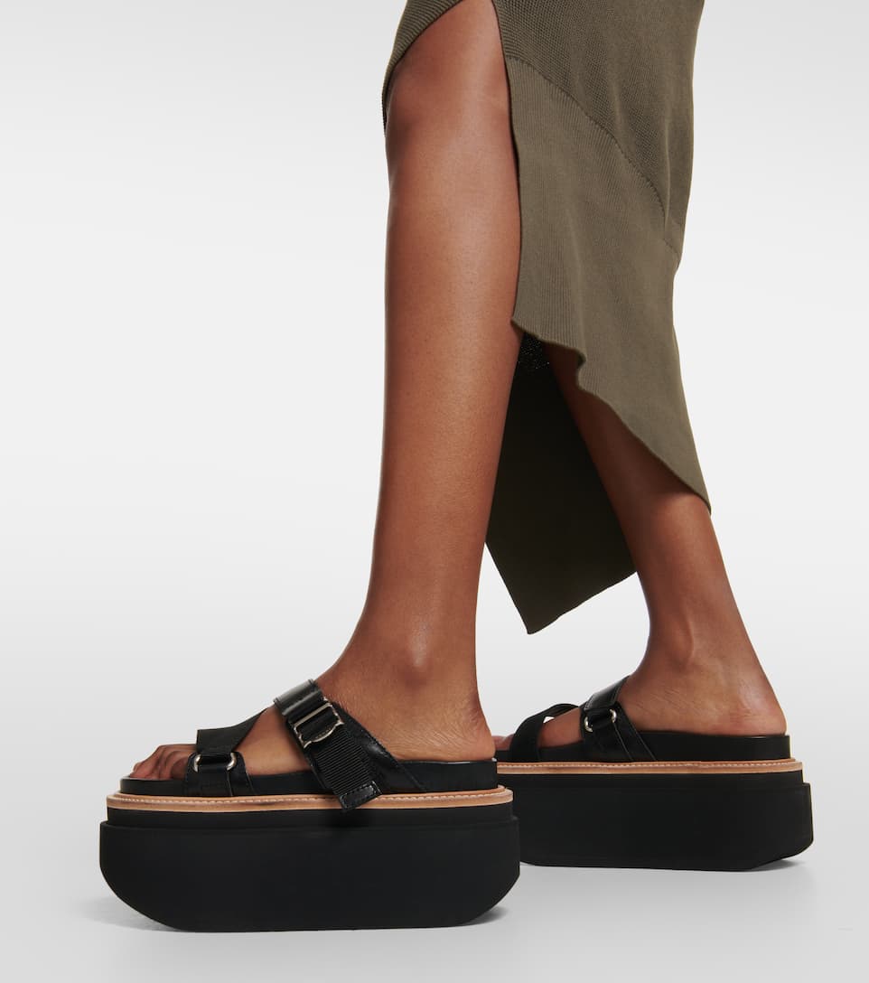 Sacai Hybrid Belt サカイ Sandals サンダル - 通販 - guianegro.com.br