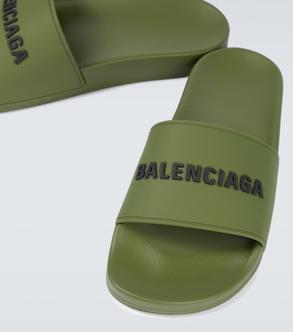 BALENCIAGA バレンシアガ メンズ シャワーサンダル ラバー ブラック