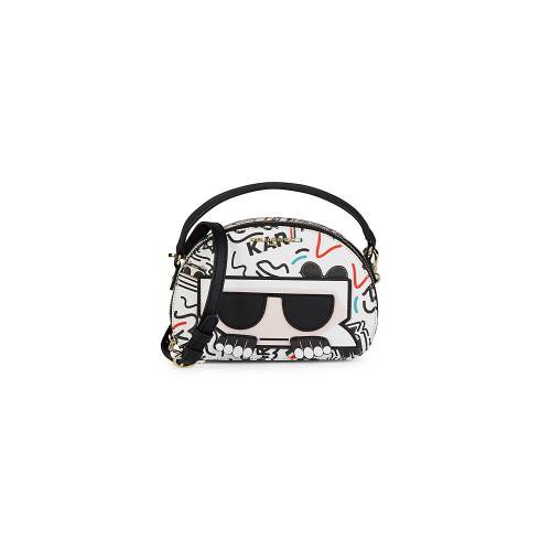 カールラガーフェルド ロゴ レザー バッグ 白色 ホワイト クロスボディーバッグ レディース Karl Lagerfeld Paris Logo Faux Leather White Multi Ice Org Br カールラガーフェルド ロゴ レザー バッグ 白色 ホワイト クロスボディーバッグ レディース Karl Lagerfeld Paris Logo Faux Leather White Multi Ice Org Br