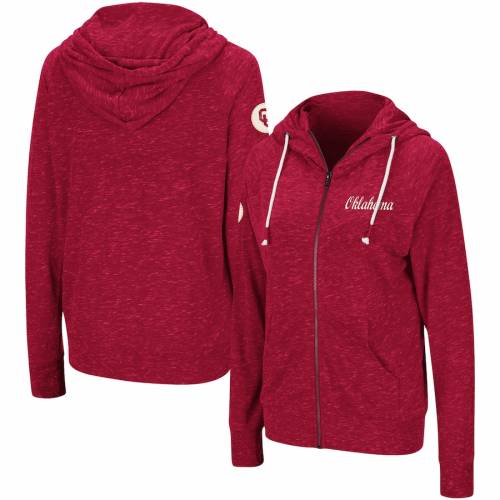 数量限定 楽天市場 コロシアム Colosseum オクラホマ スーナーズ レディース ラグラン フルジップ フーディー パーカー クリムゾン Women S Fullジップフーディー Colosseum April Raglan Crimson レディースファッ スニケス 保存版 Advance Com Ec