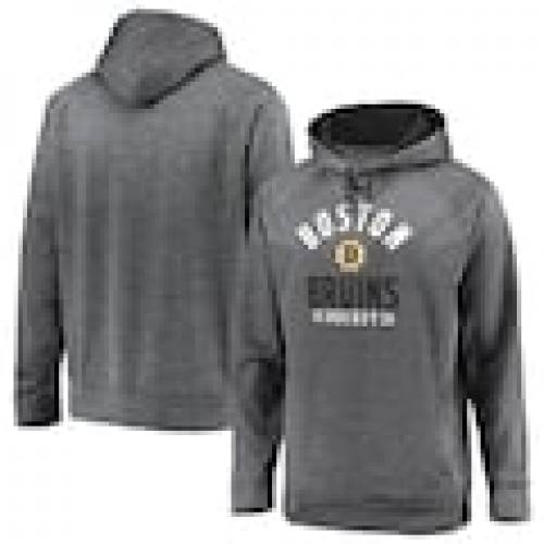 肌触りがいい パーカー Fanatics Gray グレイ グレー 灰色 パーカー フーディー ラグラン ブルーインズ ボストン Branded Fanatics Branded パー トップス メンズファッション Hoodie Pullover Raglan Charged Battle Bruins Boston Dgb Gov Bf