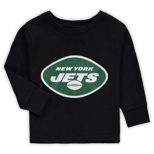 即納 最大半額 楽天市場 Outerstuff ジェッツ ベビー 赤ちゃん用 チーム ロゴ スリーブ Tシャツ 黒 ブラック Jets Team Sleeve Black Outerstuff New York Toddler Logo Long Tshirt キッズ ベビー マタニティ トップス Tシャツ スニケス 正規激安