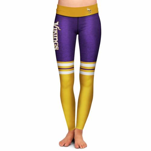 在庫限り Foco ミネソタ バイキングス レディース ストライプ レギンス タイツ 紫 パープル Women S Stripe Purple Foco Colorblock Leggings レディースファッション ボトムス パンツ 激安ブランド Itready Gr