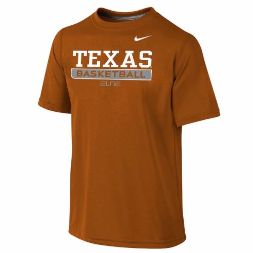 本物の Tシャツ カットソー ナイキ Texas Tshirt Performance Practice Basketball Youth Nike Orange Legend オレンジ 橙 Tシャツ パフォーマンス プラクティス レジェンド バスケットボール 子供用 ロングホーンズ テキサス Nike