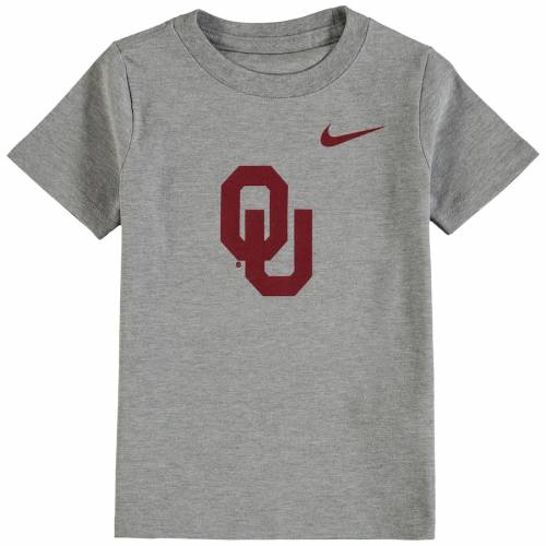 送料無料 ナイキ Nike オクラホマ スーナーズ ベビー 赤ちゃん用 ロゴ Tシャツ 灰色 グレー グレイ Gray Nike Toddler Logo Tshirt Heathered キッズ ベビー マタニティ トップス Tシャツw オープニング大放出セール Gonzaga Mg Gov Br