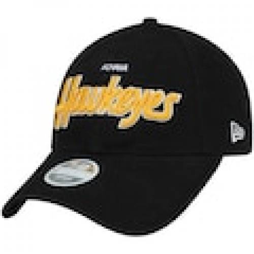 ニューエラ New Era 帽子 エラ アイオワ ホークアイズ レディース ホークアイズ Women S 黒色 ブラック ニューエラ Women S Retroscript 9twenty Adjustable Hat Black バッグ キャップ 帽子 レディースキャップ 帽子 スニケス ファッションブランド カジュアル