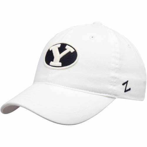 人気ブランドを ゼファー Zephyr ゼファー ブリガムヤング クーガーズ 白色 ホワイト Zephyr Scholarship Adjustable Hat White バッグ キャップ 帽子 メンズキャップ 帽子 人気絶頂 Pmsacollege Com