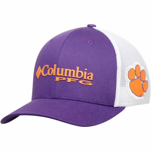 公式の コロンビア Columbia クレムソン タイガース 紫 パープル Purple Columbia Collegiate Pfg Flex Hat バッグ キャップ 帽子 メンズキャップ 帽子 売れ筋 Stemworldeducationalservices Com