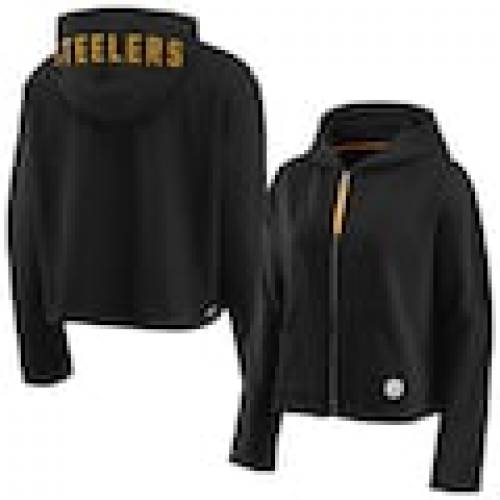 流行 スウェット トレーナー ウェアバイエリンアンドリューズ Wear ジッ Fullジップフーディー Women S ブラック 黒色 パーカー フーディー フルジップ フリース レディース スティーラーズ ピッツバーグ Andrews Erin By Plid Metrokota Go Id