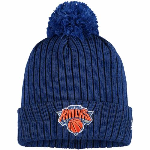 ファッション ハット ファッションブランド ニューエラ キャップ Era マタニティ 子供用 キャップ ニット ニューエラ カジュアル New エラ ニックス ニューヨーク Youth Breeze Cuffed Knit Hat With Pom Royal キッズ ベビー マタニティ キャップ 帽子 スニケス