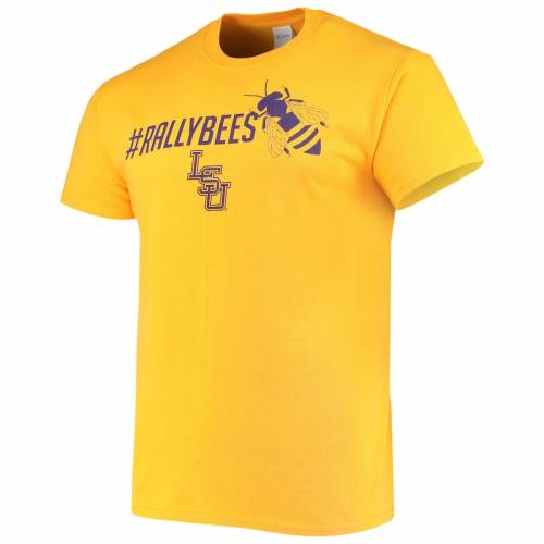 国内最安値 バイユーアパレル Bayou Apparel ルイジアナステイト タイガース 金色 ゴールド ファイティングタイガース Bayou Apparel Rally Bees T Gold メンズファッション トップス Tシャツ カットソー 高品質の人気 Afuchilecompra Cl